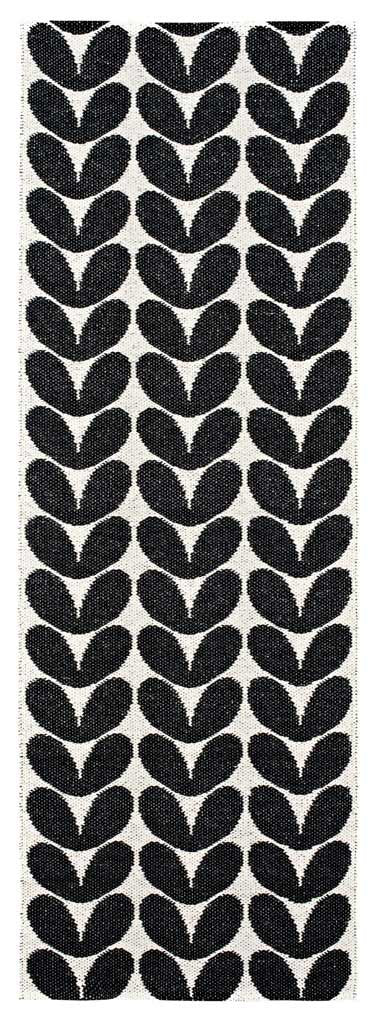 Alfombra Vinílica Karin Negro 150x200
