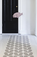Alfombra Vinílica Karin Gris 150x200