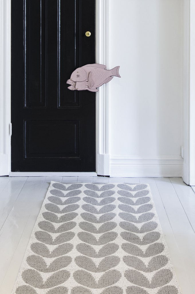 Alfombra Vinílica Karin Gris 150x200
