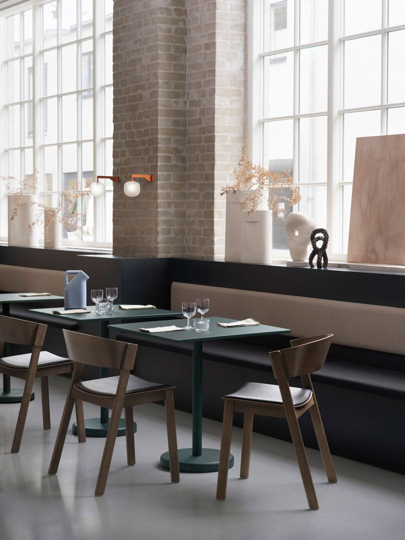 Mesa Café Linear Steel