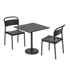Mesa Café Linear Steel