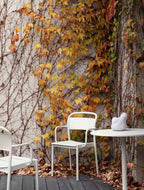 Mesa Café Linear Steel