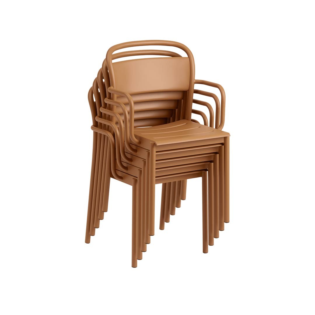 Silla Brazos Linear Steel