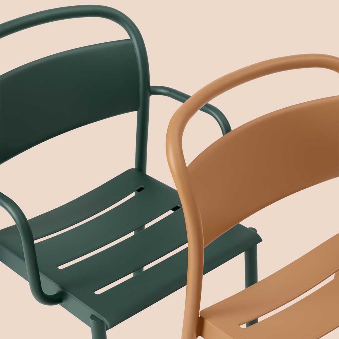 Silla Brazos Linear Steel