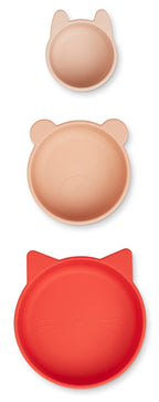 Pack 3 | Bowls Eddie Apple Rojo / Rosa