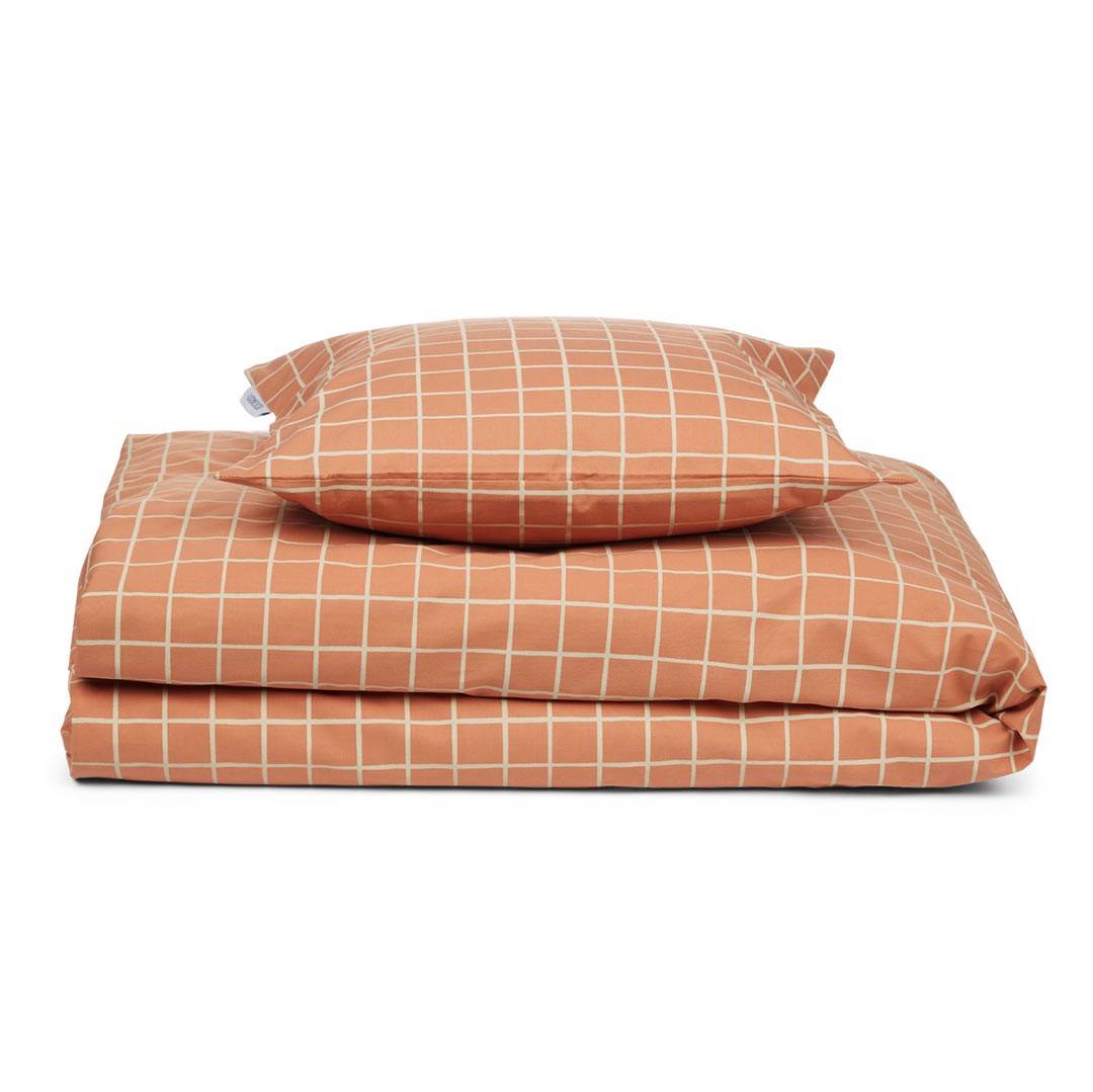 Funda Nórdica Adulto Carl Check / Tuscany Rose