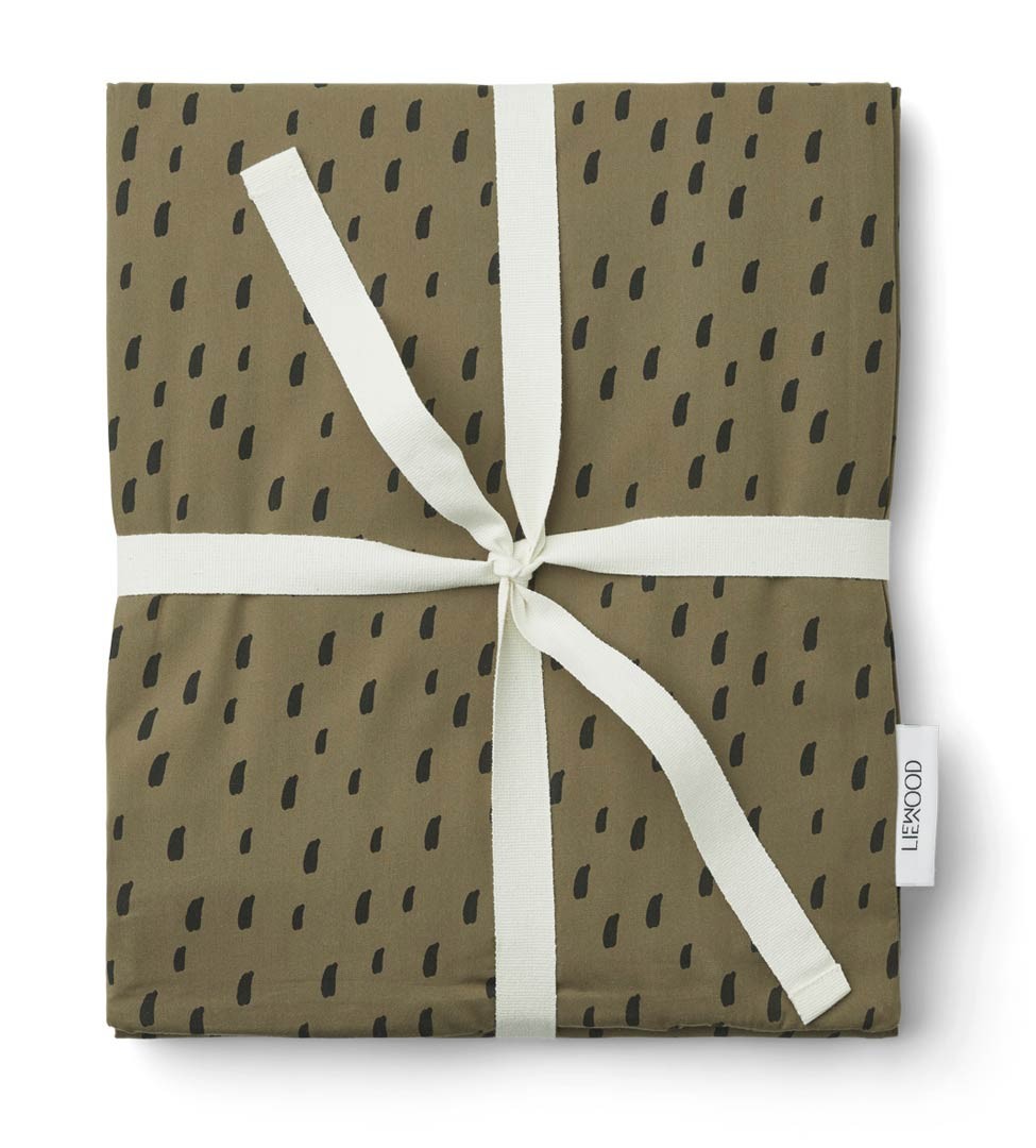 Funda Nórdica Adulto Carl Graphic Stroke / Khaki