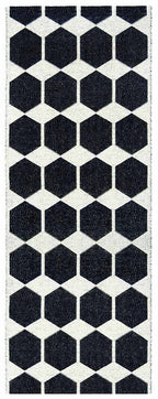 Alfombra Vinílica Anna Black 150x200
