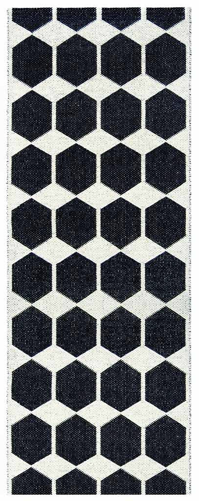 Alfombra Vinílica Anna Black 150x200