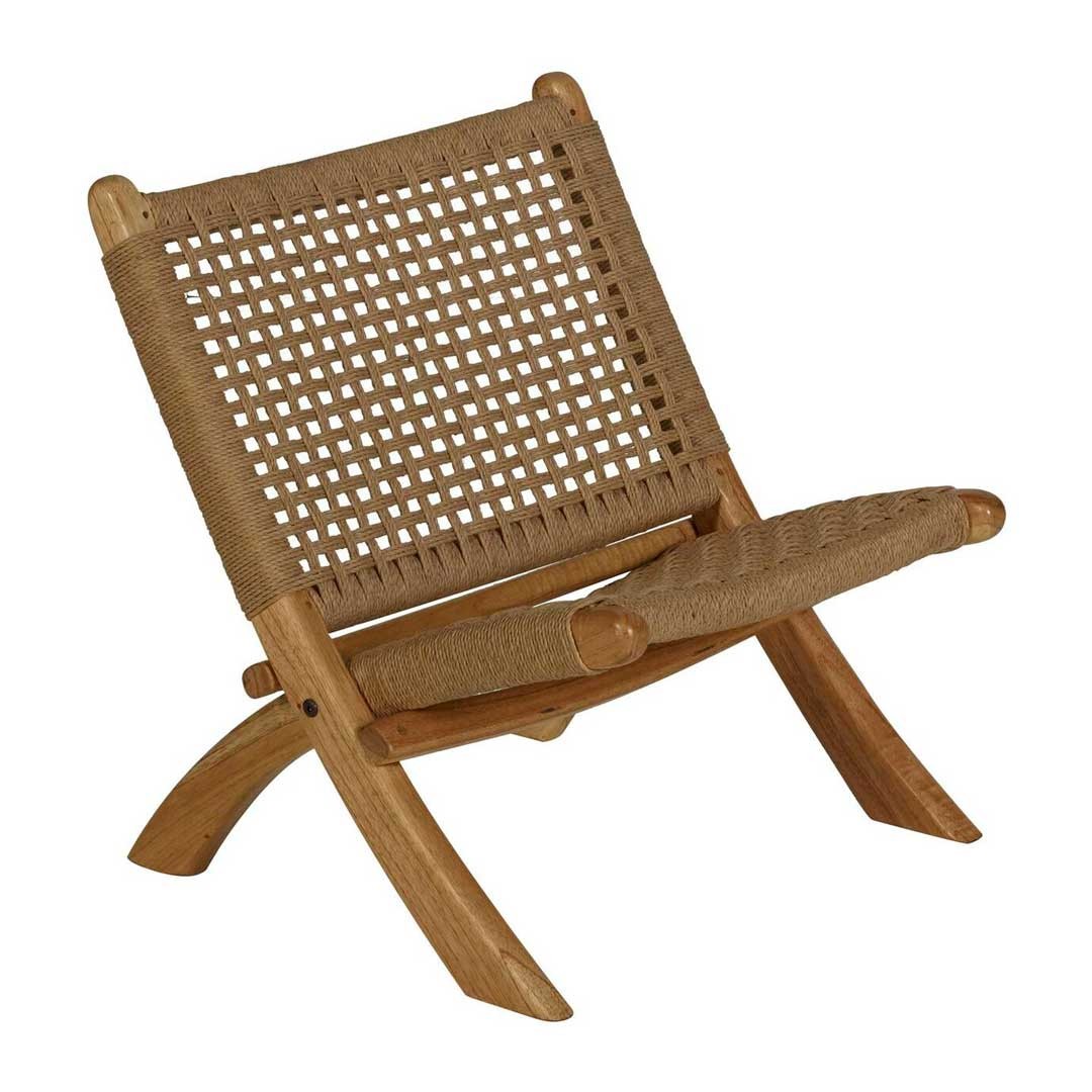 Loom Rope Folding Chair
