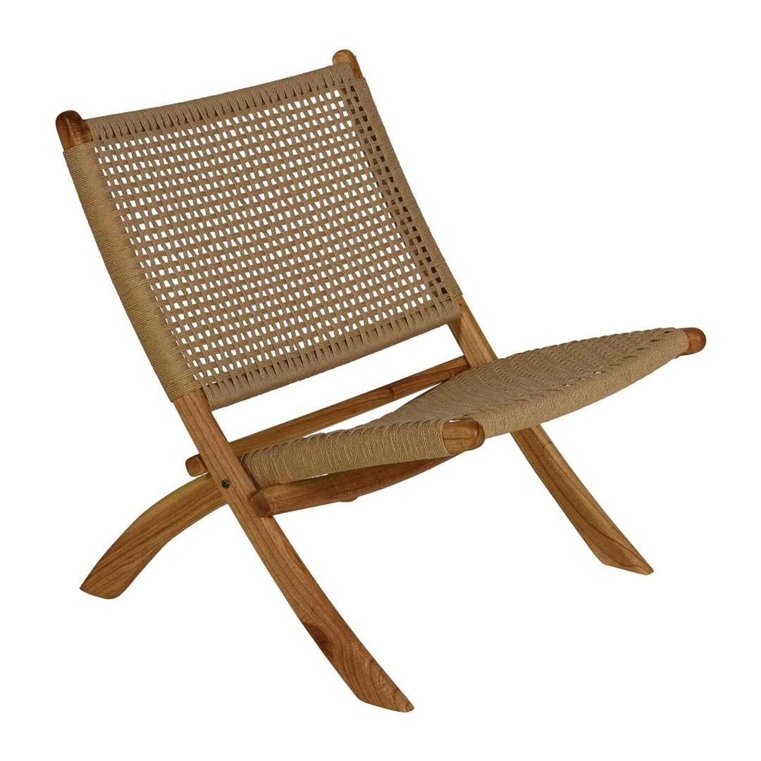 Loom Rope Folding Chair