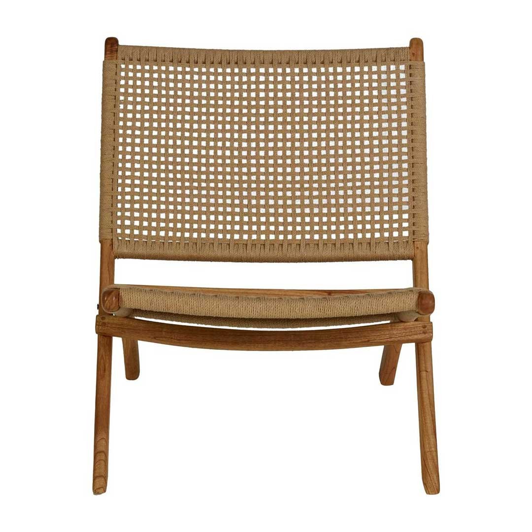 Loom Rope Folding Chair