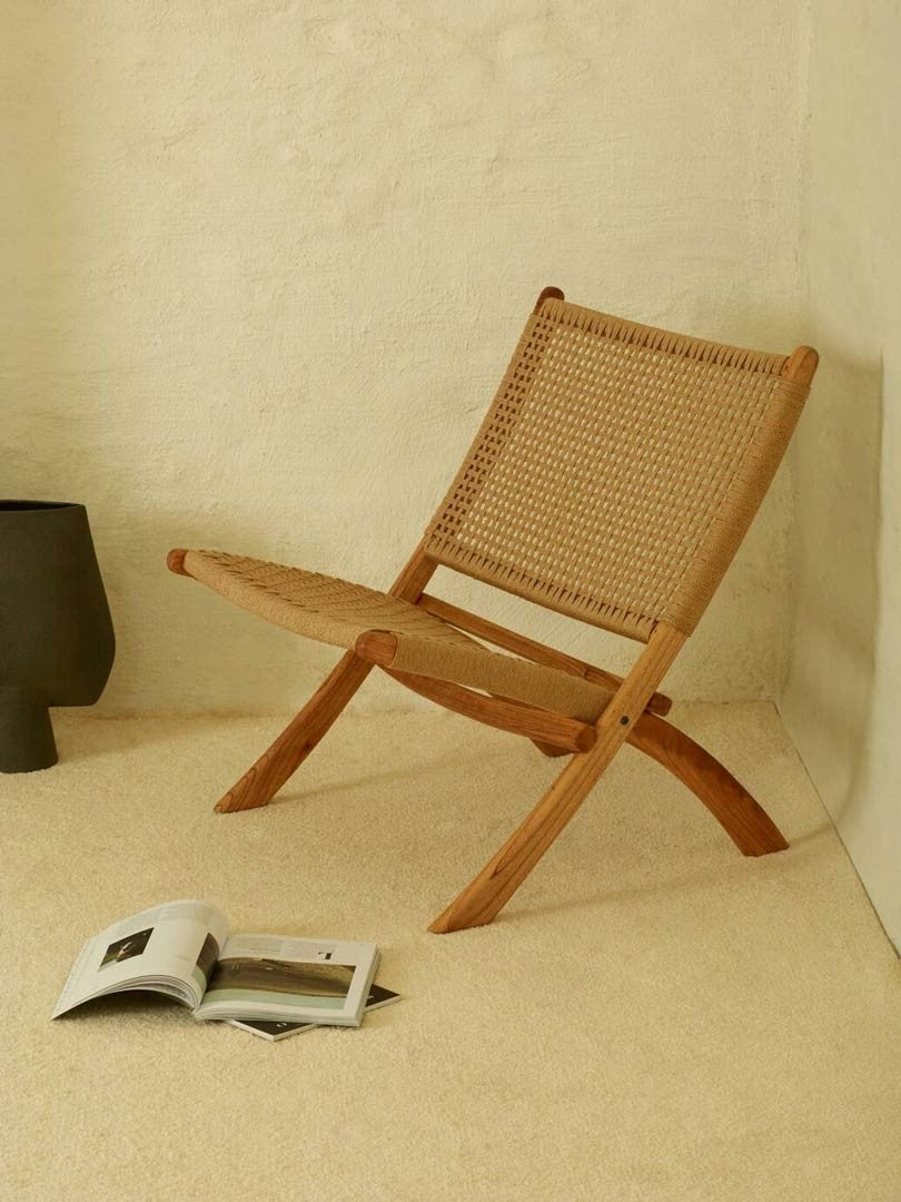 Loom Rope Folding Chair