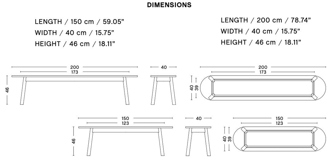 Banco | Triangle Leg