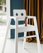 Chaise haute Robot Blanche