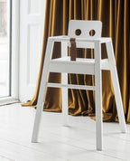 Chaise haute Robot Blanche
