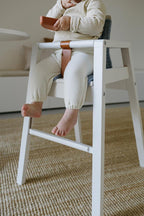 Chaise haute Robot Blanche