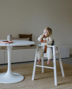 Chaise haute Robot Blanche