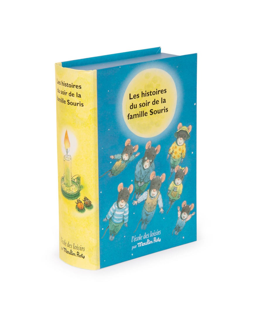 Libro Linterna Proyector de Historias Familia Ratoncitos
