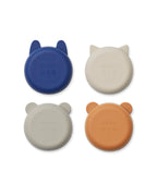 Pack 4 | Bowls Iggy de Silicona Mist Multi Mix