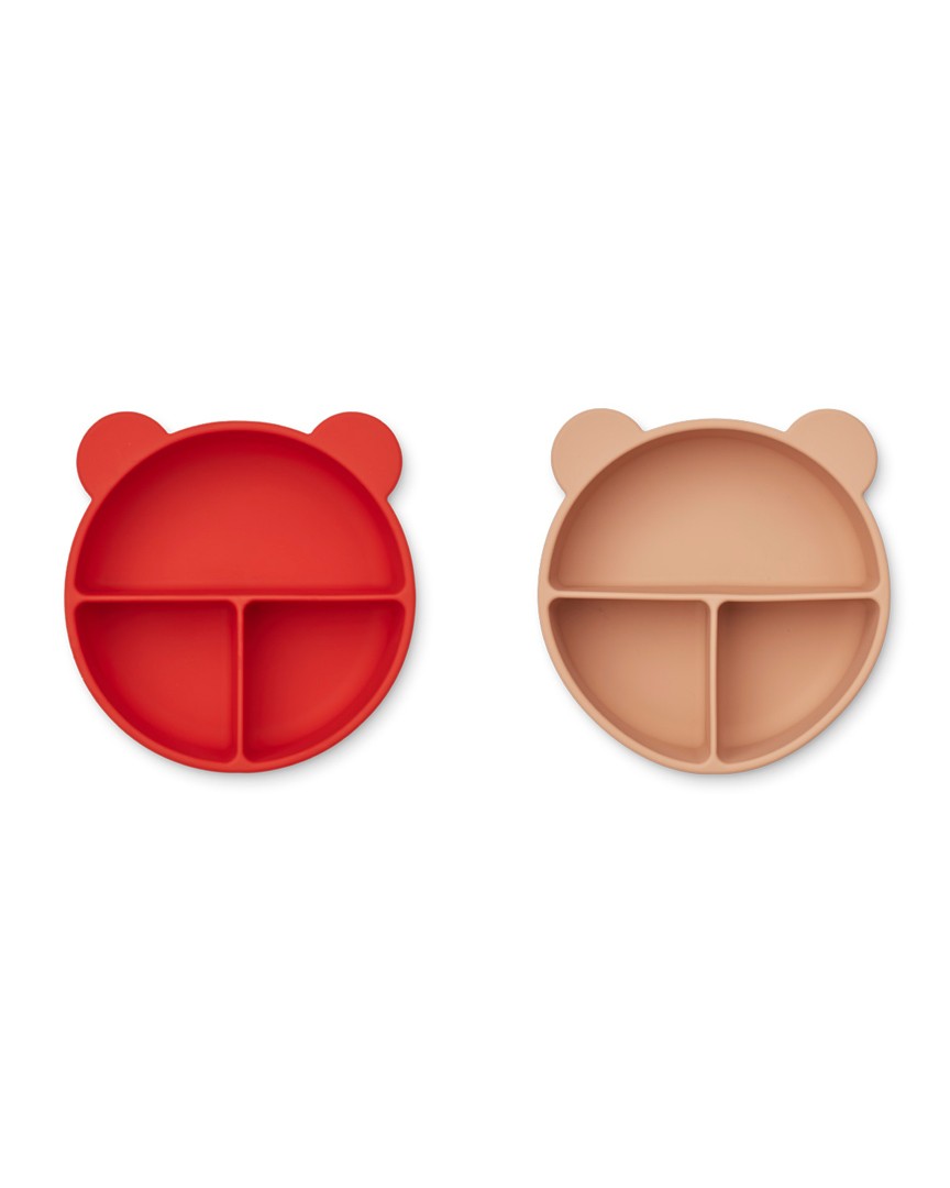 Set 2 | Bowls Divisor Connie Apple Red/Tuscany Rose
