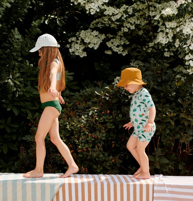 Hooded Towel Mie | Stripes