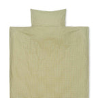Check Nordic Duvet Cover | Lemon Olive Adult