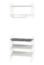 Estantería Pasillo 220x80x30 Blanco