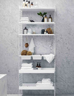 Estantería Baño 200x80x30 Blanco