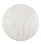 Alfombra Juego Fluffy | Blue thin stripes Natural