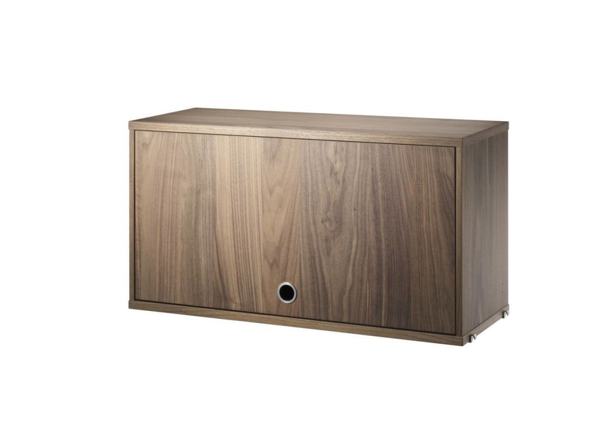 Armoire à porte battante 42x78 Noyer