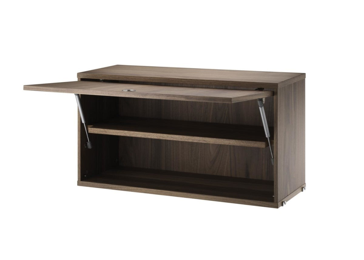 Armoire à porte battante 42x78 Noyer