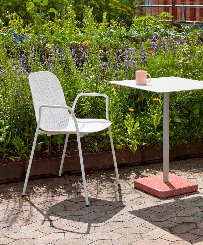Mesa Terrazzo Cuadrada