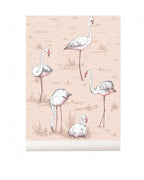 Papel Pintado | Flamingos Icons 112/11039