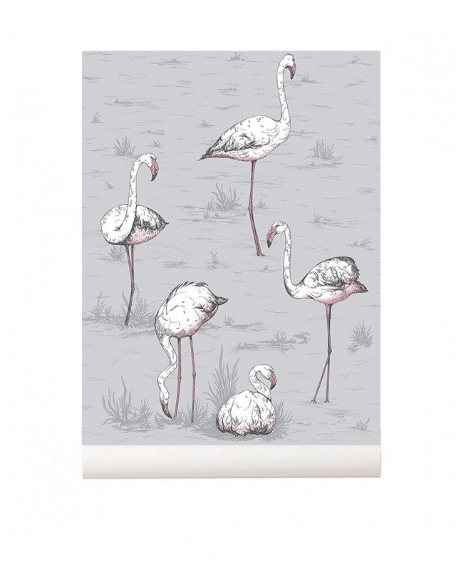 Papel Pintado | Flamingos Icons 112/11040
