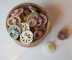 2 Chupetes | Boheme  Ivory/Blossom