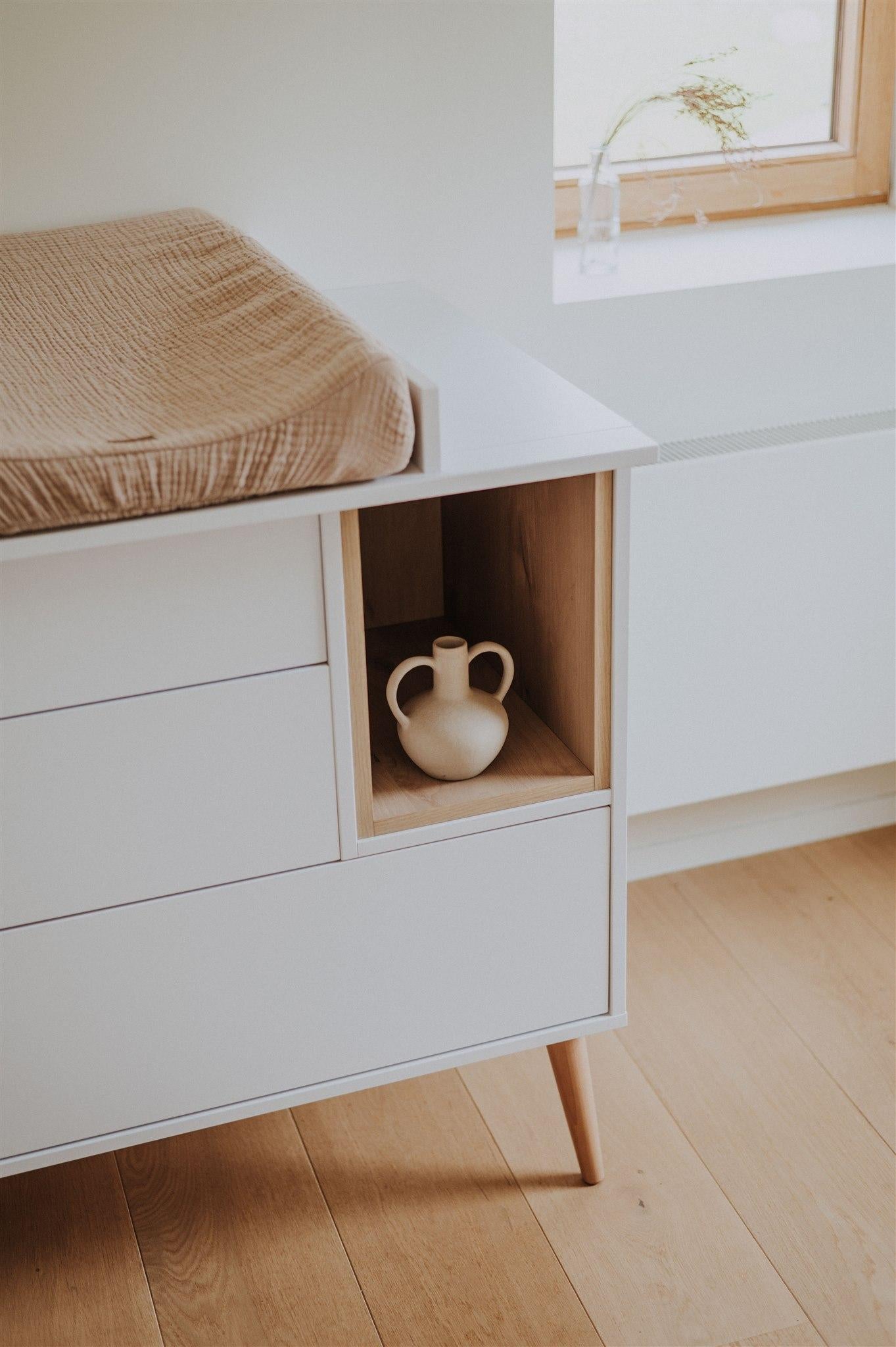 COCOON EXTENSION CHEST - ICE WHITE
