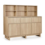 Cajonera Kyo XL - Almacenamiento superior - Color miel ceniza