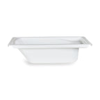 PLASTIC BATH WHITE COLOR