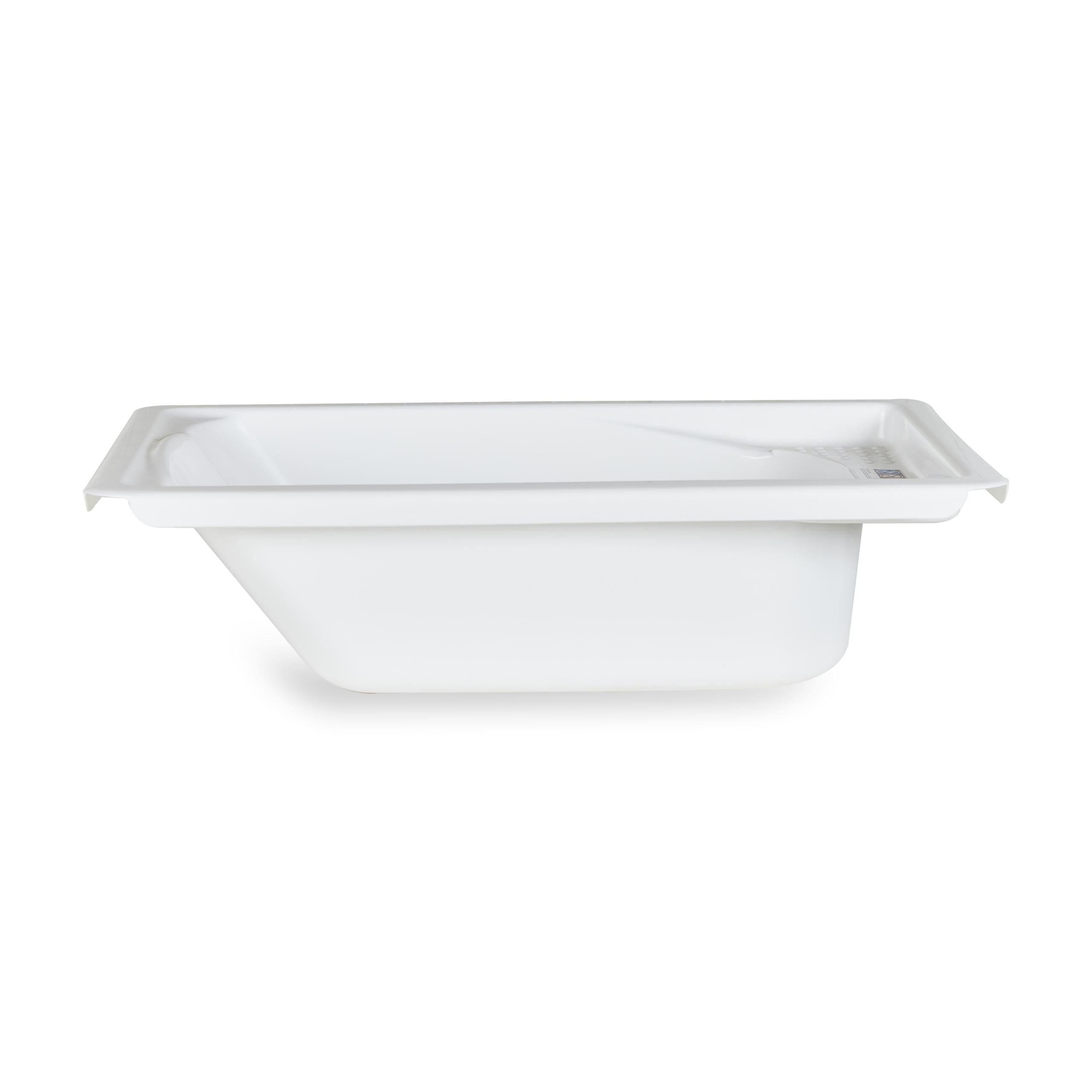 PLASTIC BATH WHITE COLOR