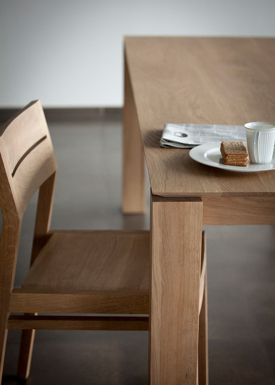 Mesa Comedor Slice Roble