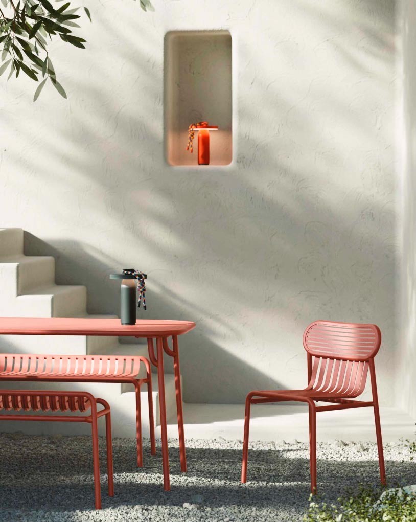 Silla exteriores Weekend Terracotta