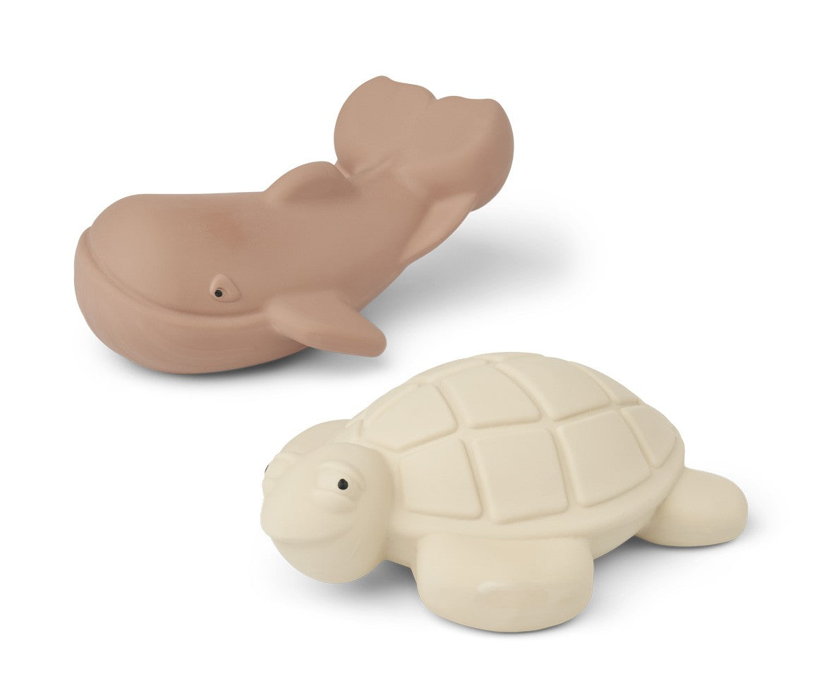 Pack 2 Juguetes Baño Ned | Tuscany rose/Apple blossom