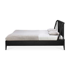 Cama Spindle Roble Negro 180