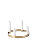 Portavelas Circle – Grande – Latón