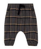 Pantalones franela cuadros bebé ROMAN191
