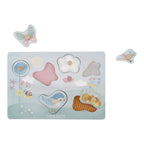 Puzzle táctil | Flowers & Butterflies