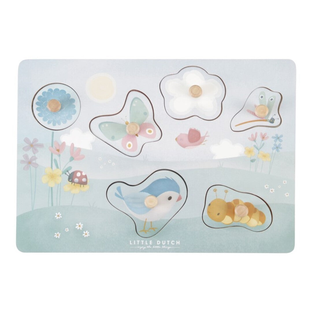 puzzle-tactil--flowers-&-butterflies-15227