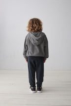 Pantalones orgánicos gris oscuro