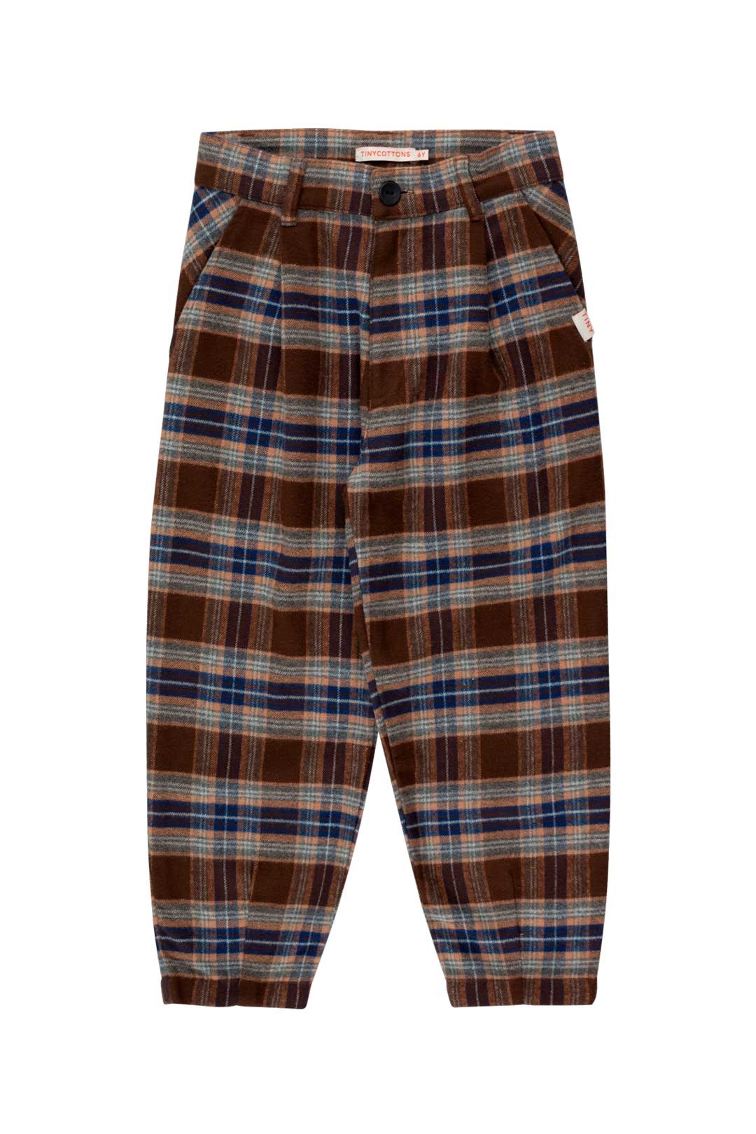 Pantalón Plisado cuadros